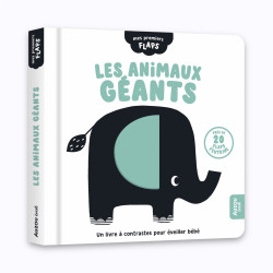 Livre bébé "Mes premiers flaps" - Les animaux géants
