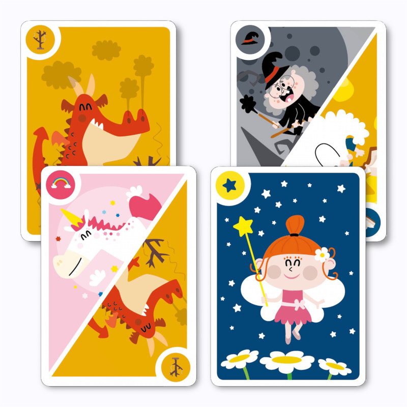 Jeu de cartes "Jeu de carré magique"