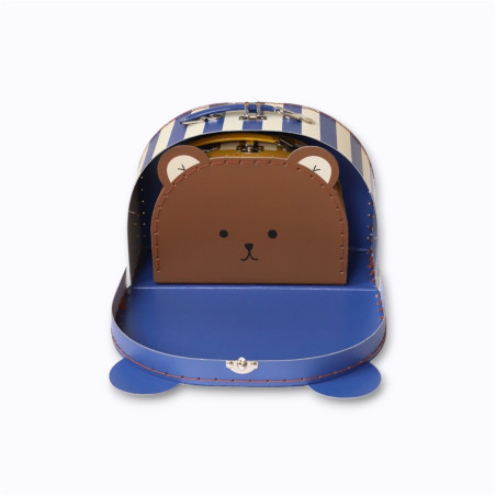 Set de 2 valisettes ours - Le Petit Souk Set de 2 valisettes ours - Le Petit Souk