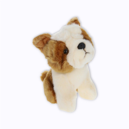Peluche chien Bulldog - Le Petit Souk Peluche chien Bulldog - Le Petit Souk