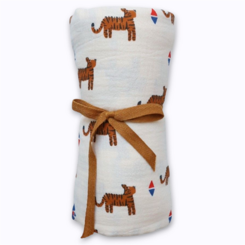 Lange tigres 120x120 cm - Le Petit Souk