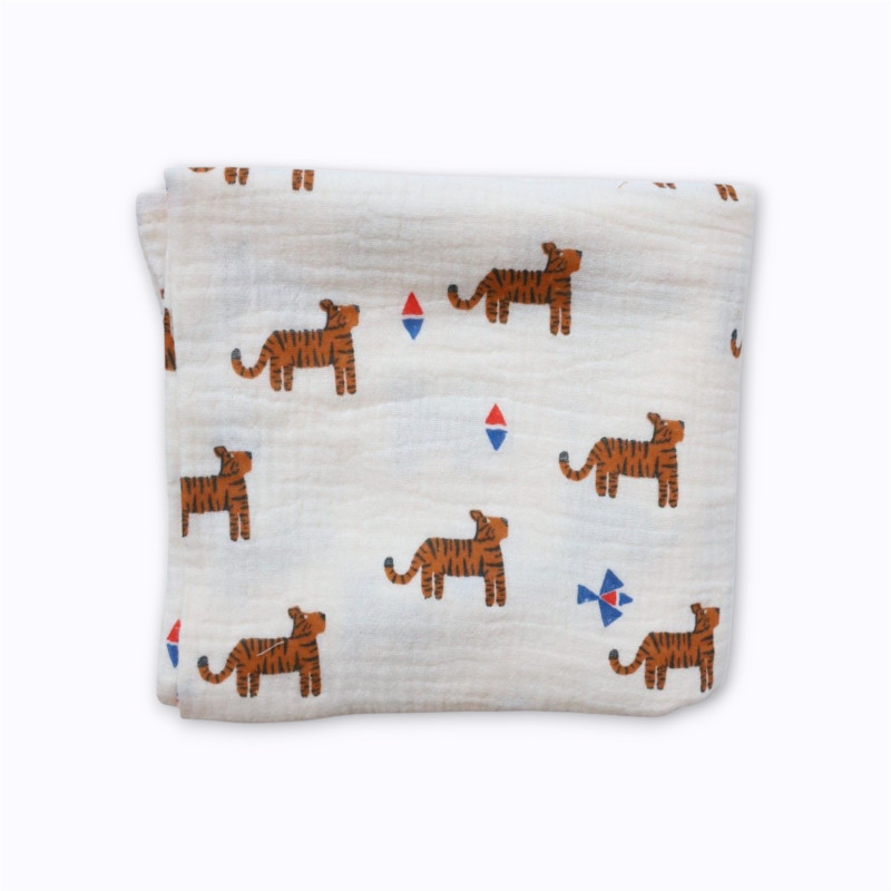 Lange tigres 120x120 cm - Le Petit Souk