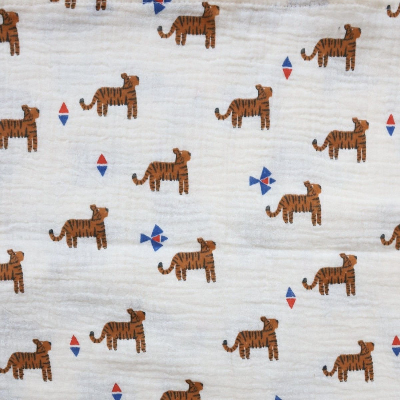 Lange tigres 120x120 cm - Le Petit Souk