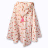 Grande cape de bain lapin rose - Le Petit Souk Grande cape de bain lapin rose - Le Petit Souk