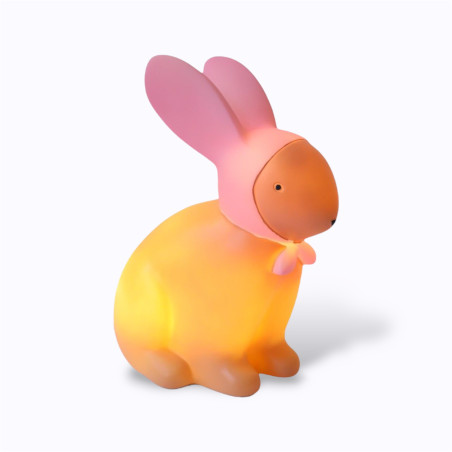 Lampe enfant lapin rose Lampe enfant lapin rose