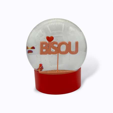 Boule à neige "bisou" - Le Petit Souk Boule à neige "bisou" - Le Petit Souk