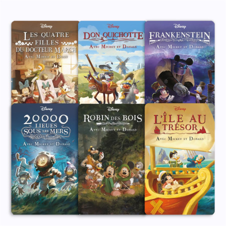 Cartes audio "Les classiques de la littérature" Disney Cartes audio "Les classiques de la littérature" Disney