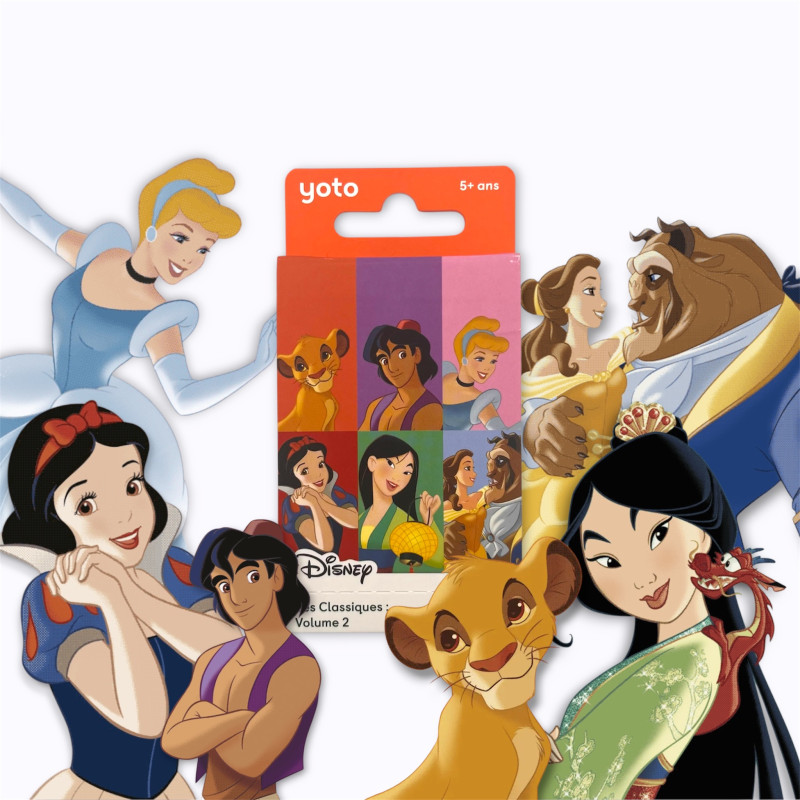 Cartes audio "Les classiques Disney : Volume 2" - Yoto