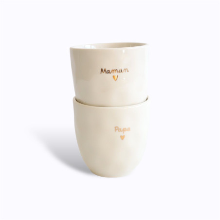Tasse à café Maman et Papa