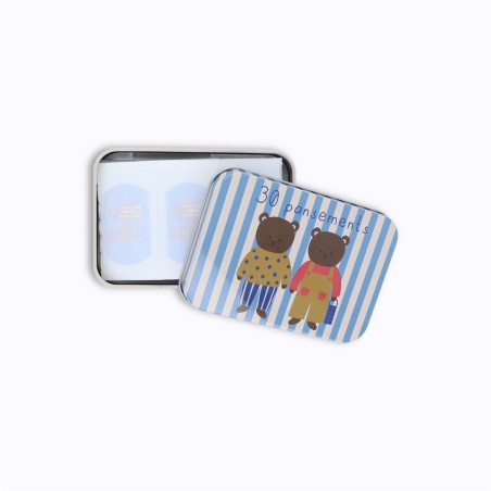 Boîte de 30 pansements ours - Le Petit Souk