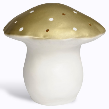 Lampe shampignon Medium Gold
