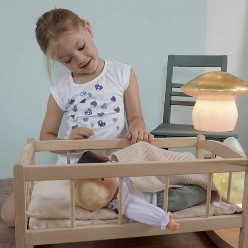 Lampe shampignon Medium Gold