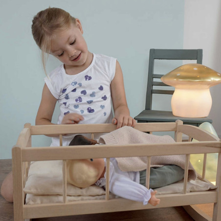 Lampe shampignon Medium Gold