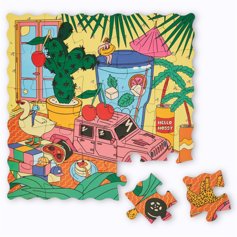 Puzzle Cherry Safari