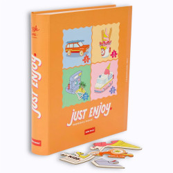 4 puzzles évolutifs Just Enjoy