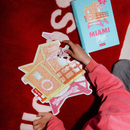 Puzzle Miami Plage Puzzle Miami Plage