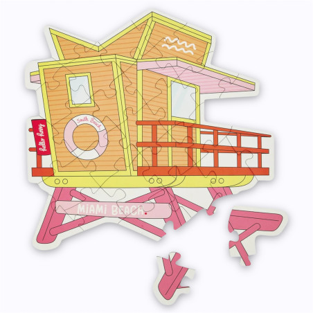Puzzle Miami Plage Puzzle Miami Plage