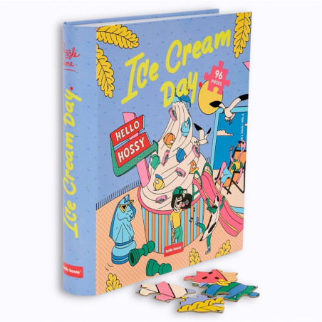 Puzzle Ice Cream Day Puzzle Ice Cream Day