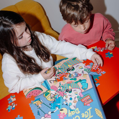 Puzzle Ice Cream Day Puzzle Ice Cream Day