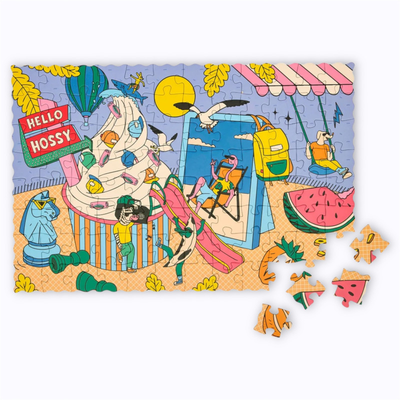 Puzzle Ice Cream Day