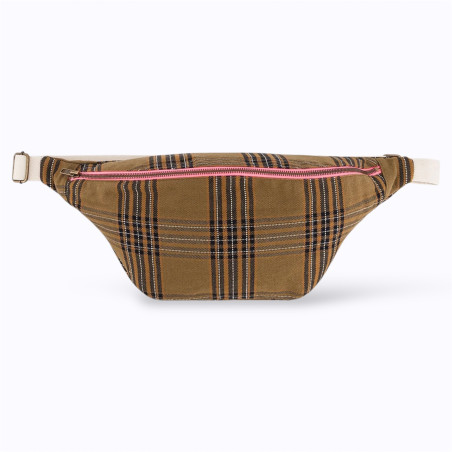 Sac banane à carreaux Tartan
