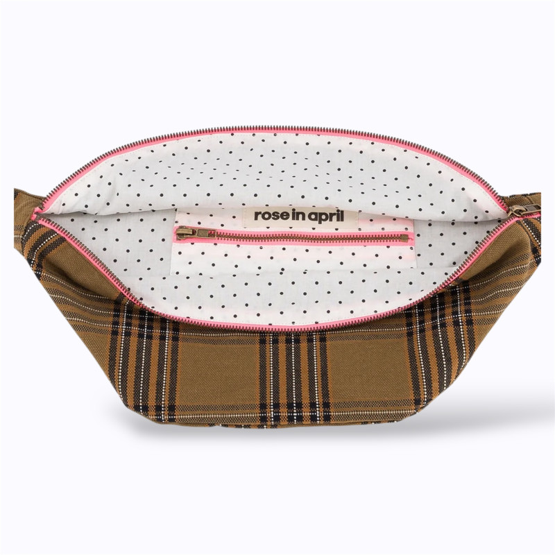 Sac banane à carreaux Tartan