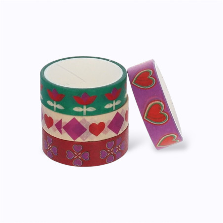 Lot de 4 rouleaux de ruban adhésif Lot de 4 rouleaux de ruban adhésif