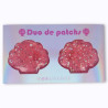 Patchs yeux en gel coquillages
