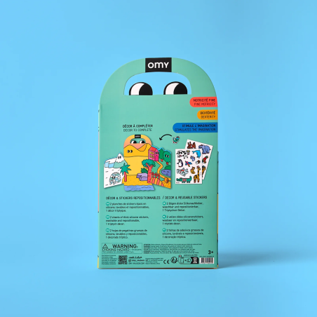 carnet de stickers Montessori Animals OMY carnet de stickers Montessori Animals OMY