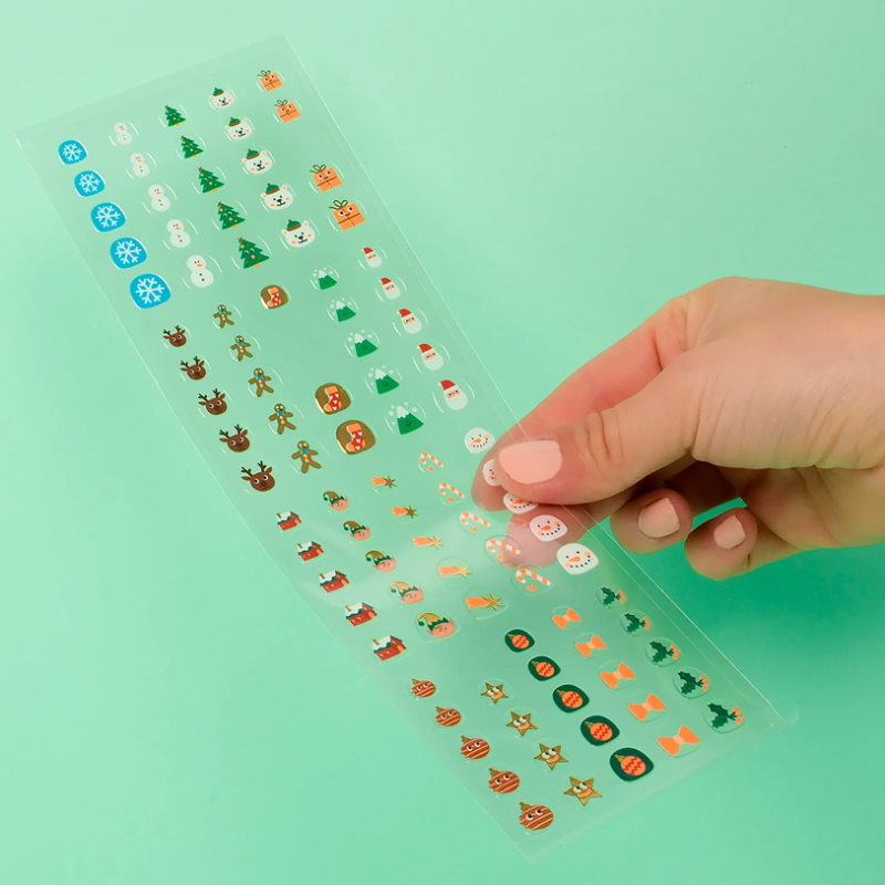 Gommettes pour ongles "HO HO HO !" - OMY