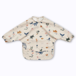 Bavoir à manches longues Merle "Sea Creatures" – Liewood