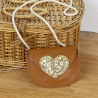 Sac cuir Sweet Love caramel - Barnabé aime le café Sac cuir Sweet Love caramel - Barnabé aime le café