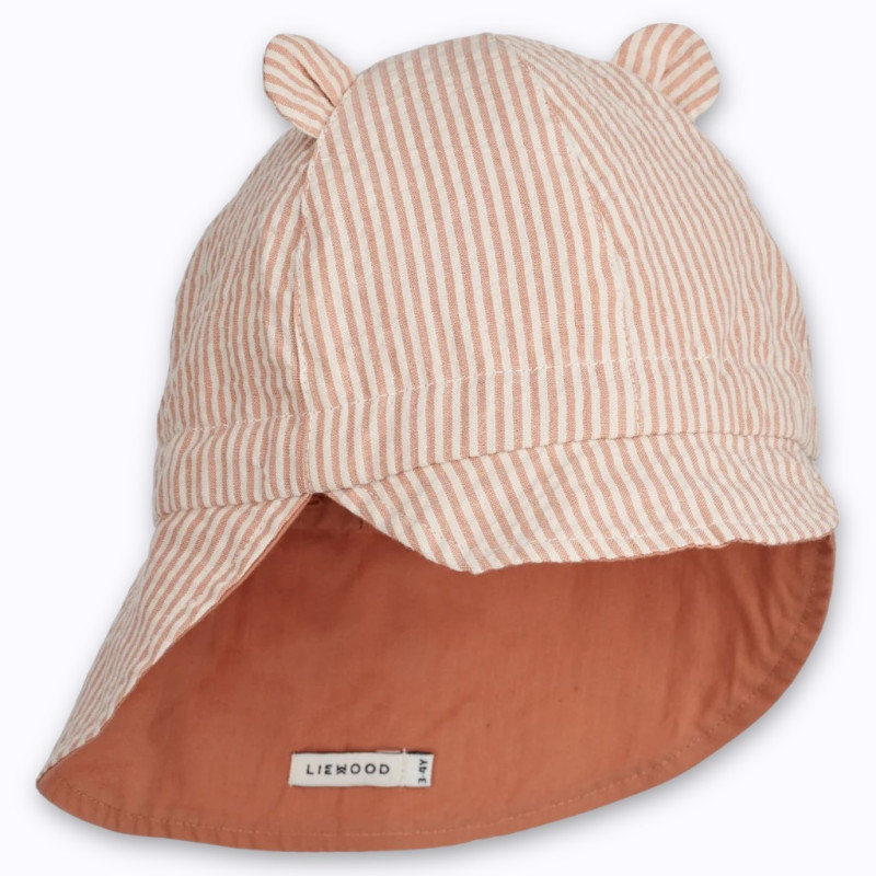 Chapeau soleil réversible Gorm - Liewood rose