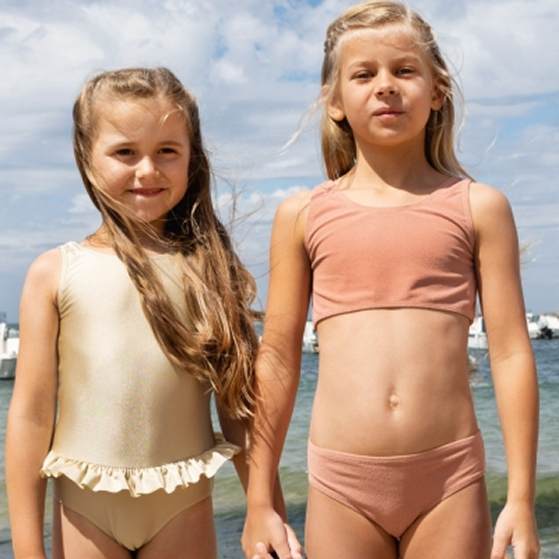 Maillot de bain volant Yoko - Les Petits Dorés