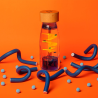 Bouteille sensorielle enfant Move Bottle Spiral Blue - Petit Boum