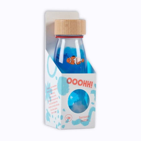 Bouteille sensorielle enfant Sound Bottle Fish - Petit Boum