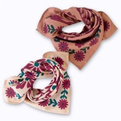 Small Foulard Manika Rita Apaches coton biologique