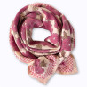 Big Foulard Latika Bloom Apaches coton biologique imprimé floral artisanal