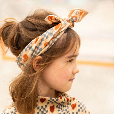 Small Foulard Manika Amor Apaches coton biologique