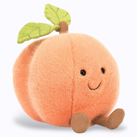 peluche pêche Jellycat fruit câlin enfant douceur
