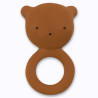 Anneau de dentition ours almond We Are Gommu caoutchouc naturel bébé