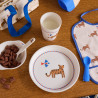 set de vaisselle en mélamine tigre Le Petit Souk enfant