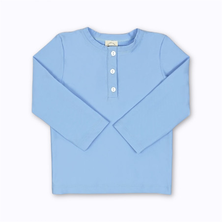 Haut de maillot Jean Les Petits Dorés bleu ciel pour enfants