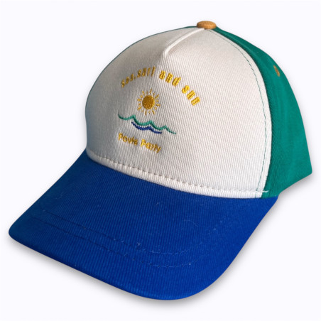 Casquette adulte Sea Surf and Sun Poule Party rétro en coton et filet mesh