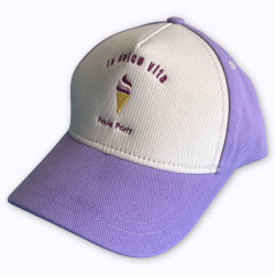 Casquette enfant Dolce Vita Poule Party rétro colorée en coton et mesh