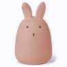 Veilleuse lapin Winston Stormy Blue Liewood en silicone rechargeable pour enfants