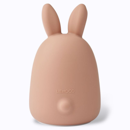 Veilleuse lapin Winston Stormy Blue Liewood en silicone rechargeable pour enfants