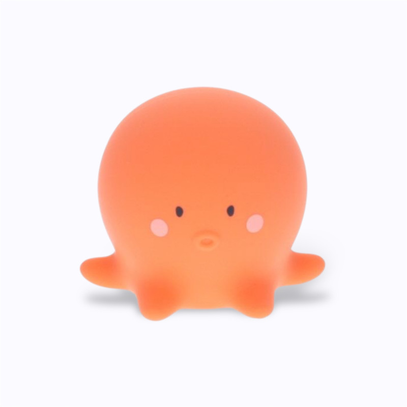 Veilleuse Romy la pieuvre Le Petit Souk en silicone rechargeable pour enfants