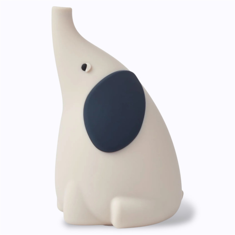 Veilleuse éléphant Winston Sable Liewood en silicone rechargeable pour enfants