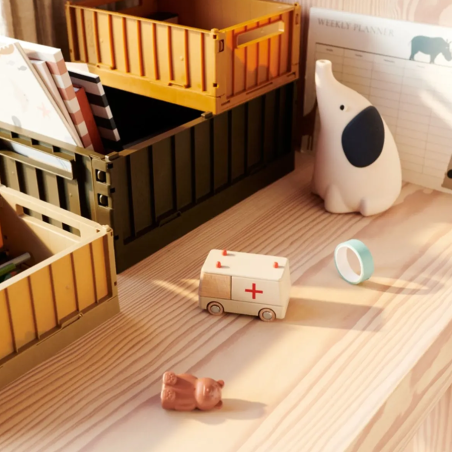 Veilleuse éléphant Winston Sable Liewood en silicone rechargeable pour enfants